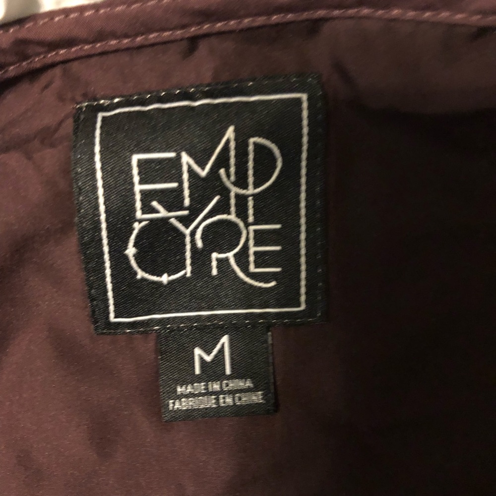 Maroon Wind Breaker - Picture 2 of 3